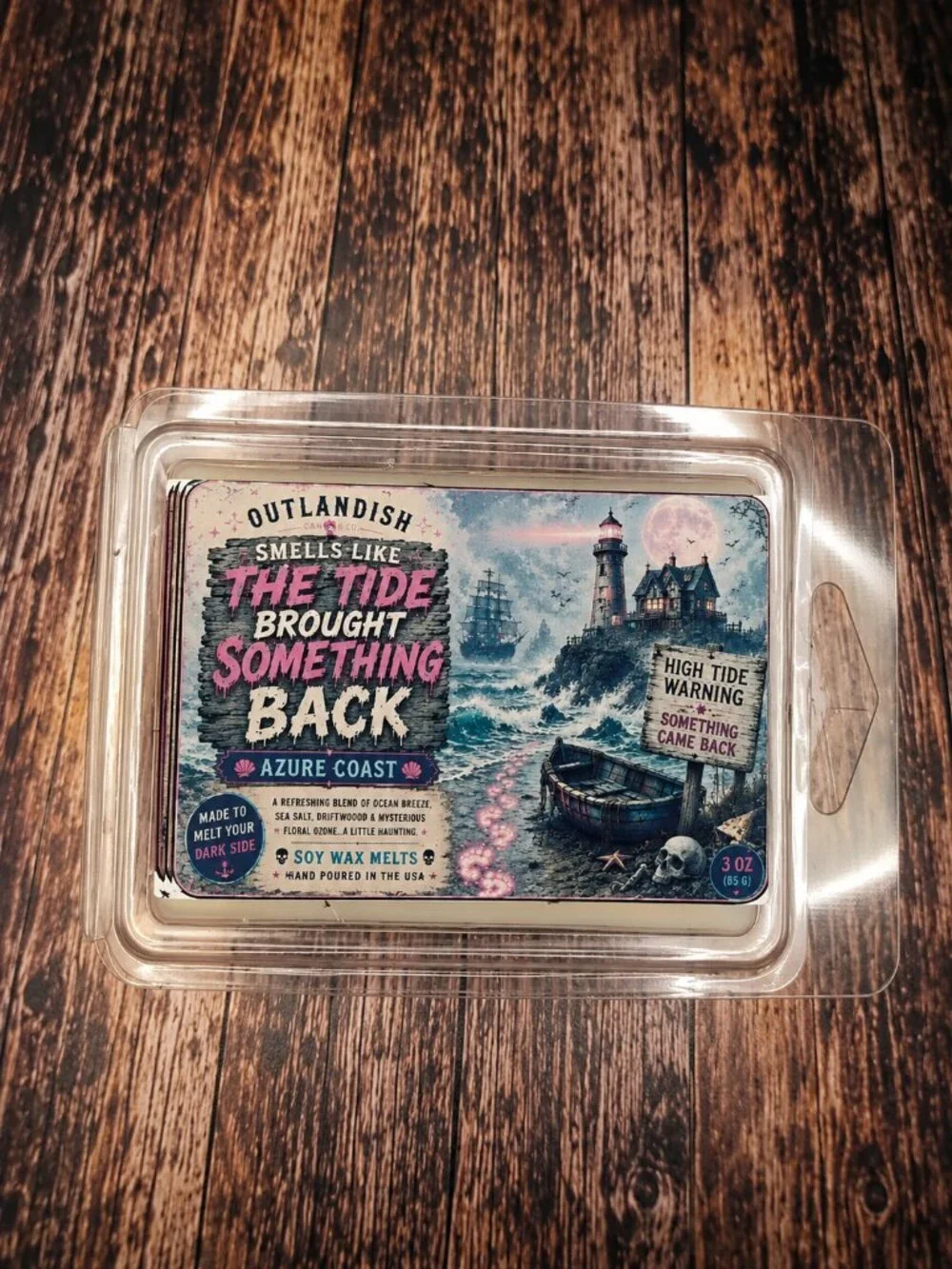The Tide Brought Something Back Wax Melts | Azure Coast Scent
